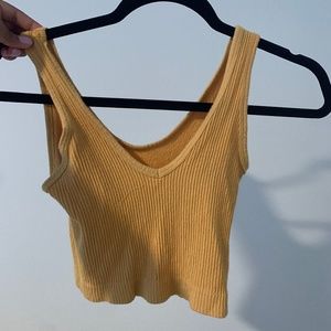Urban outfitters seamless ribbed bra top